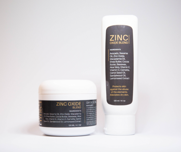 zinc oxide dry skin